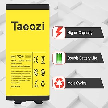 Amazon.com: Taeozi 4800mAh LG G5 Battery, 2025 New Li-ion Battery Amazon.com: Taeozi 4800mAh LG G5 Battery, 2025 New Li-ion Battery